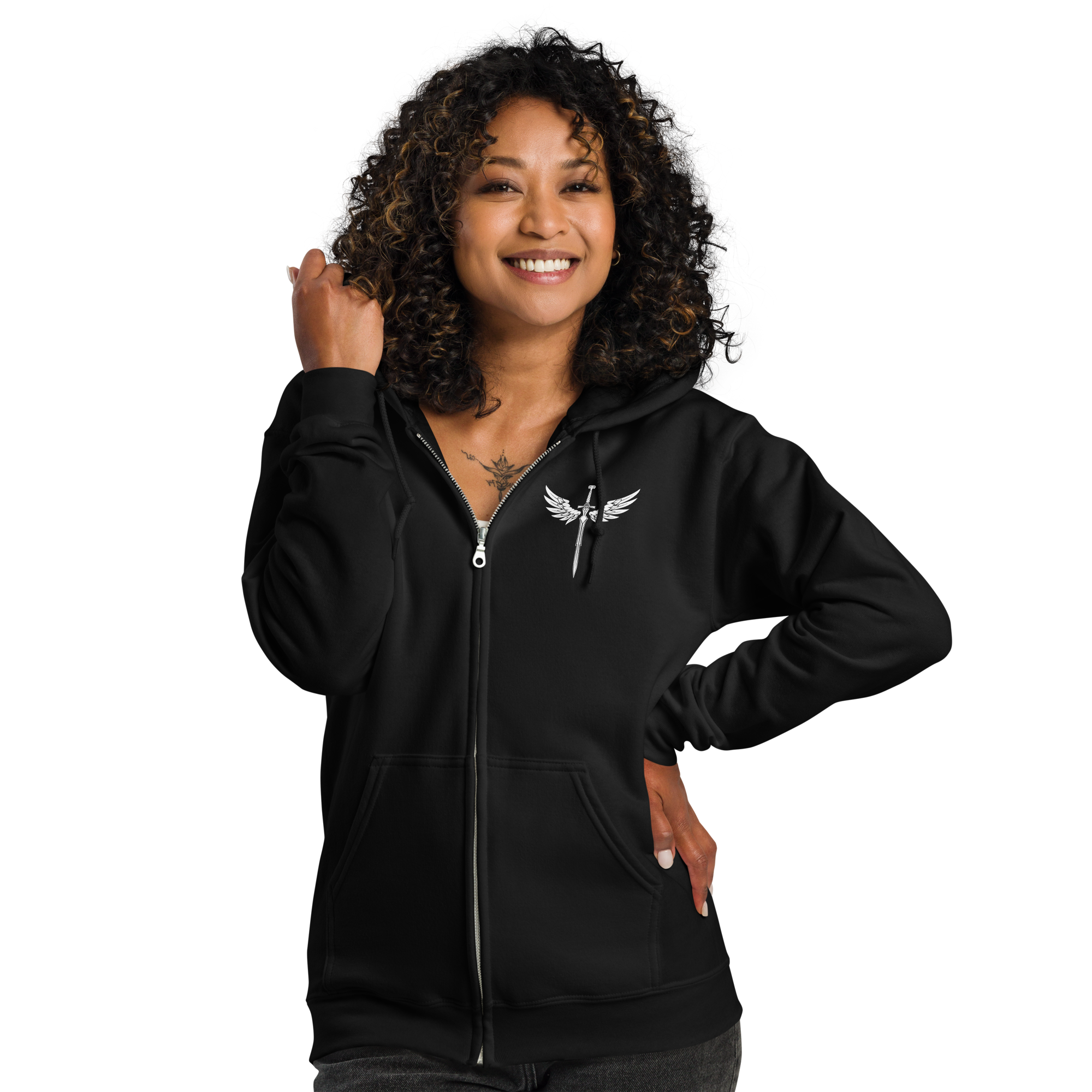 Sovereign Unisex Heavy Zip Hoodie
