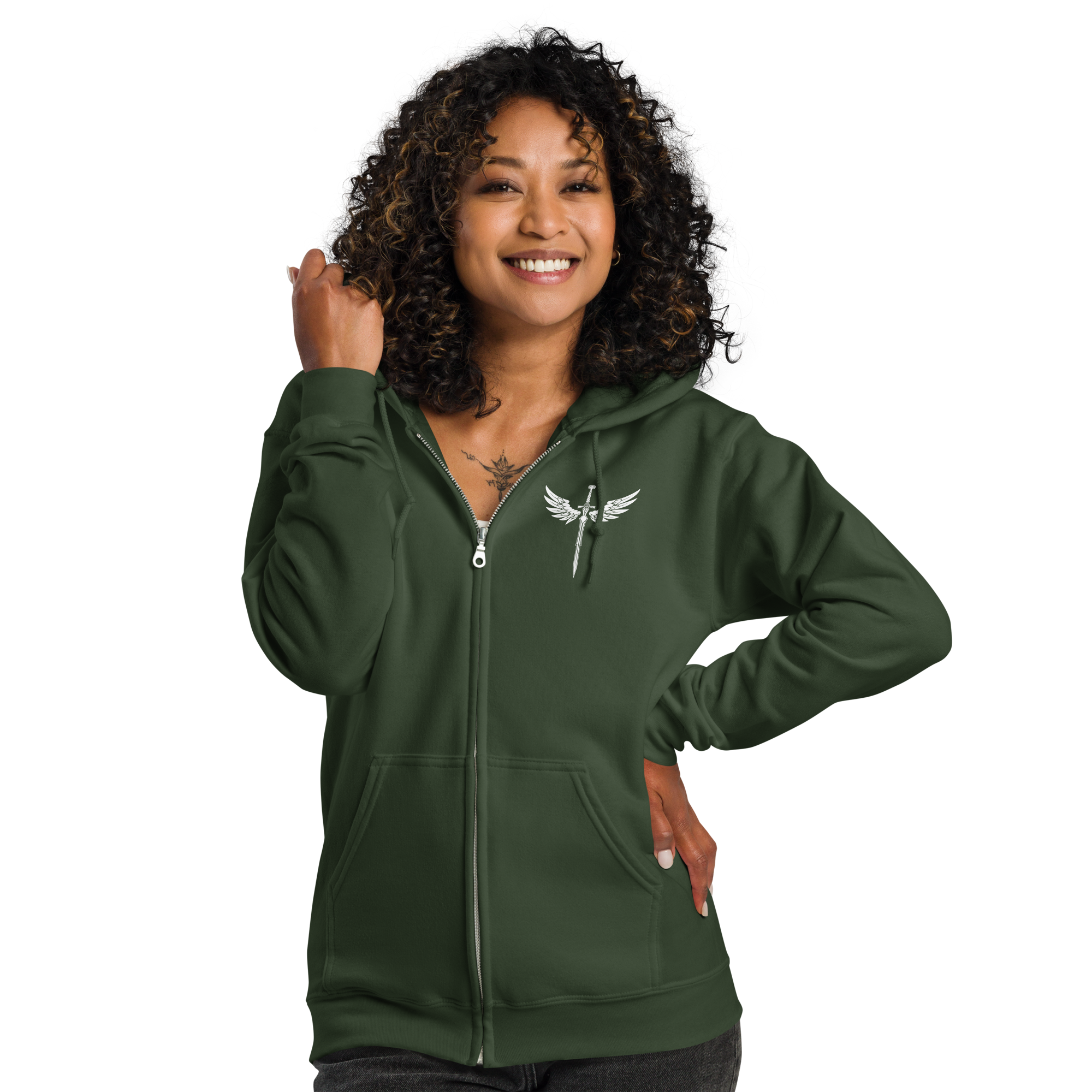 Sovereign Unisex Heavy Zip Hoodie