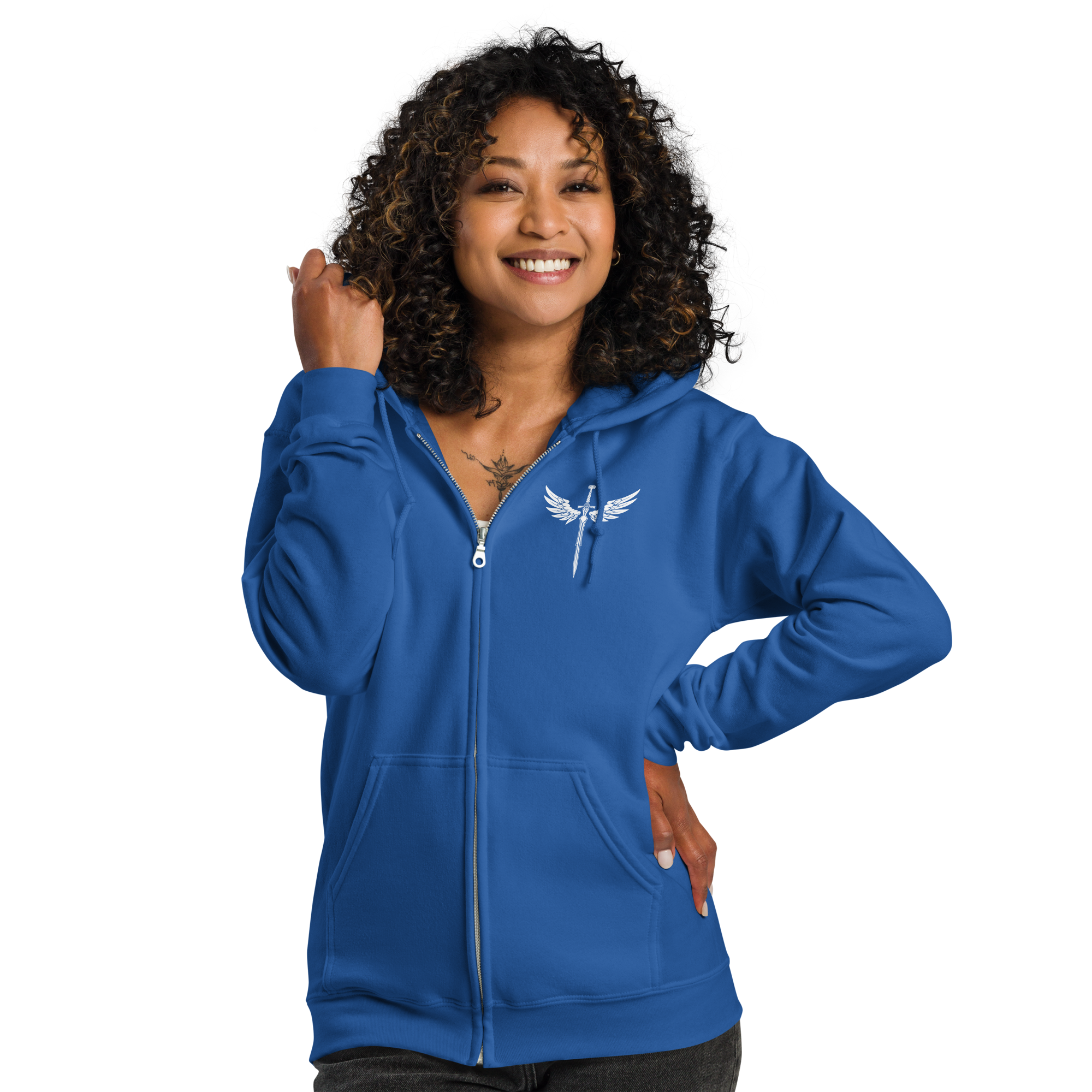 Sovereign Unisex Heavy Zip Hoodie
