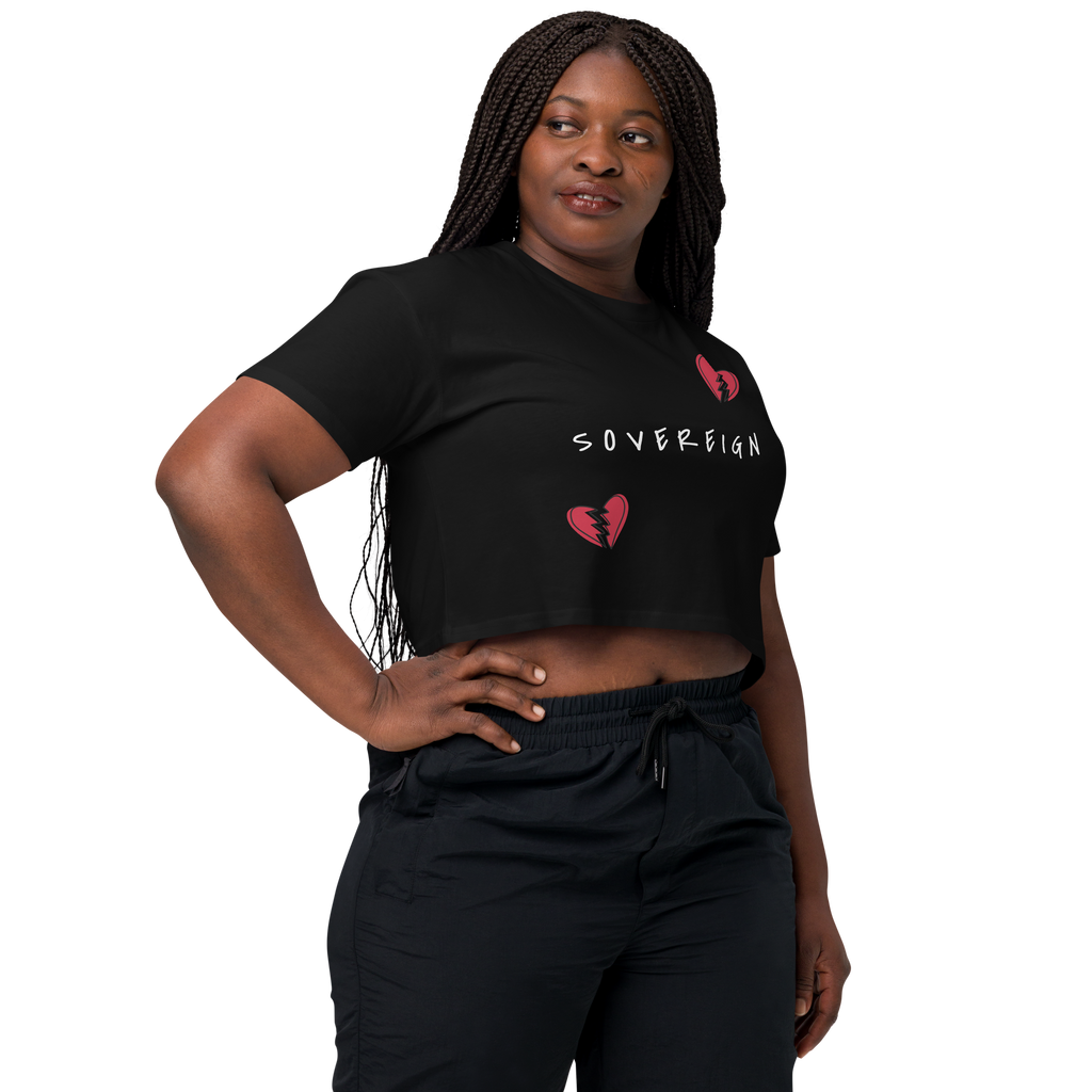 Sovereign "Heartbreak Season" Exclusive Women’s crop top